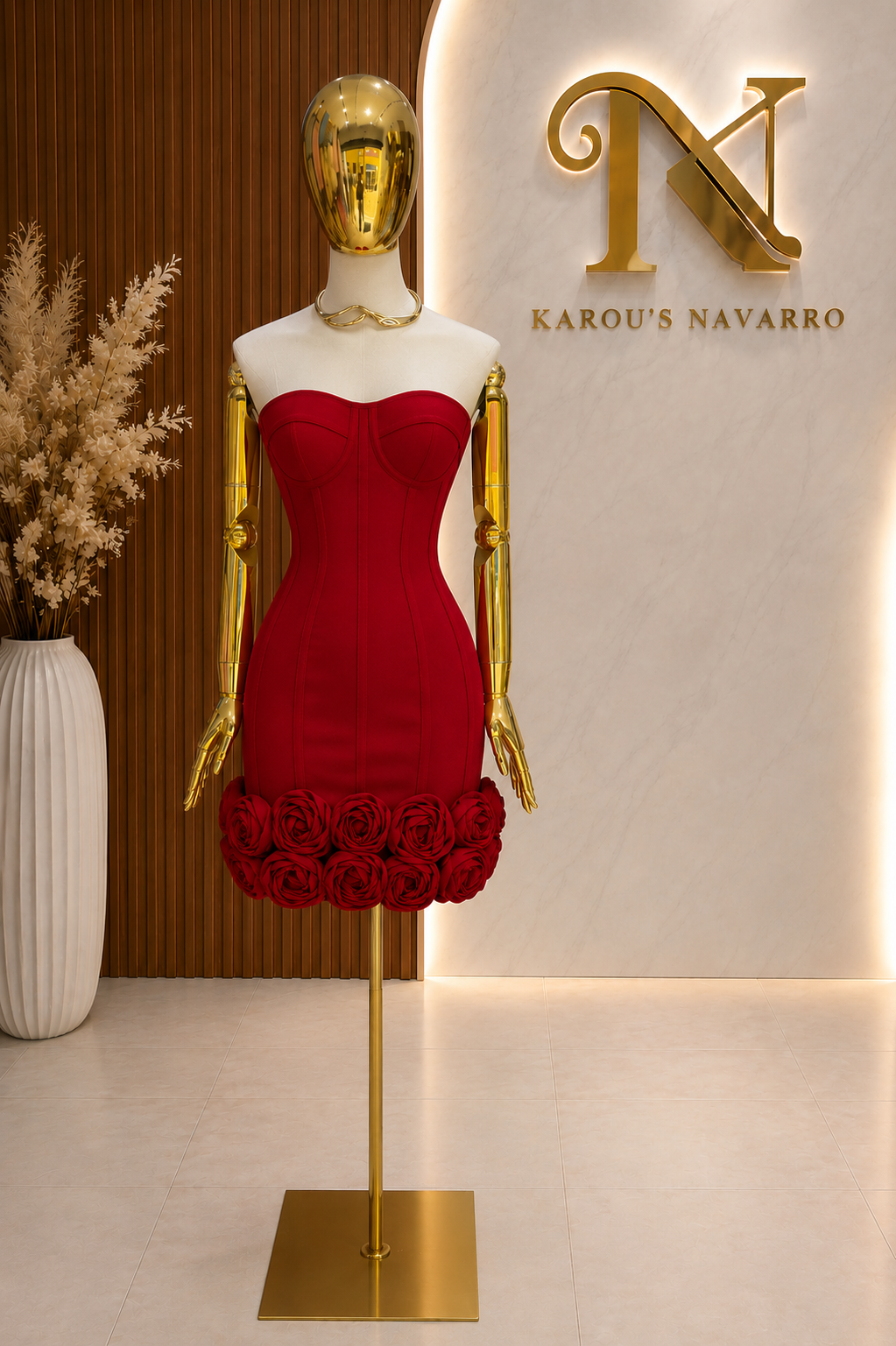 Vestido Rosé Rouge