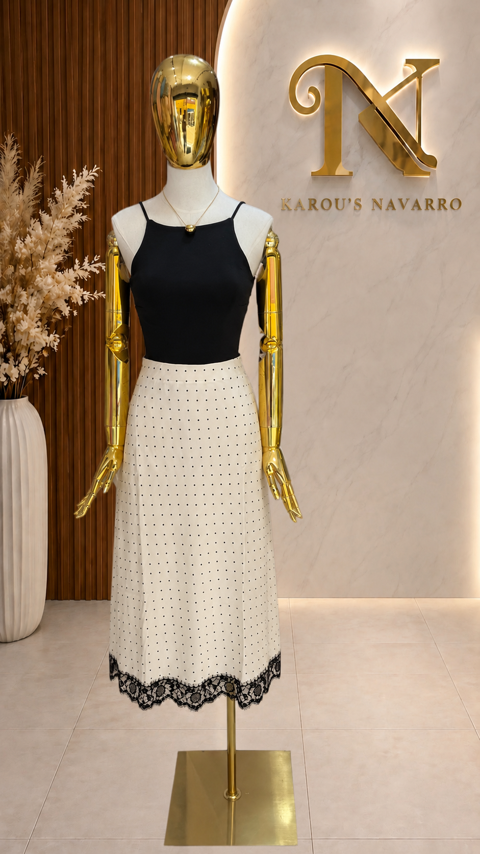 Falda Étoile Polka
