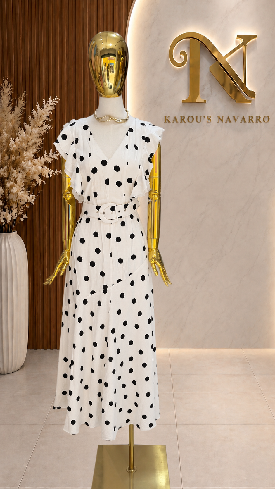 Vestido Polka Elegance