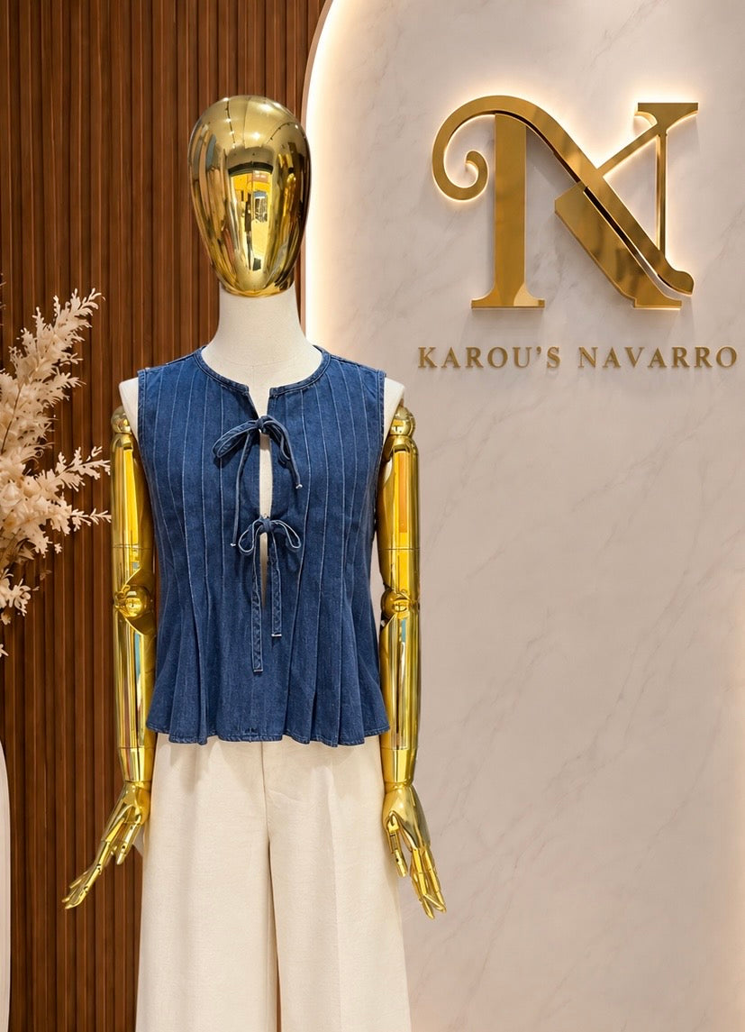 Blusa Denim Sabela