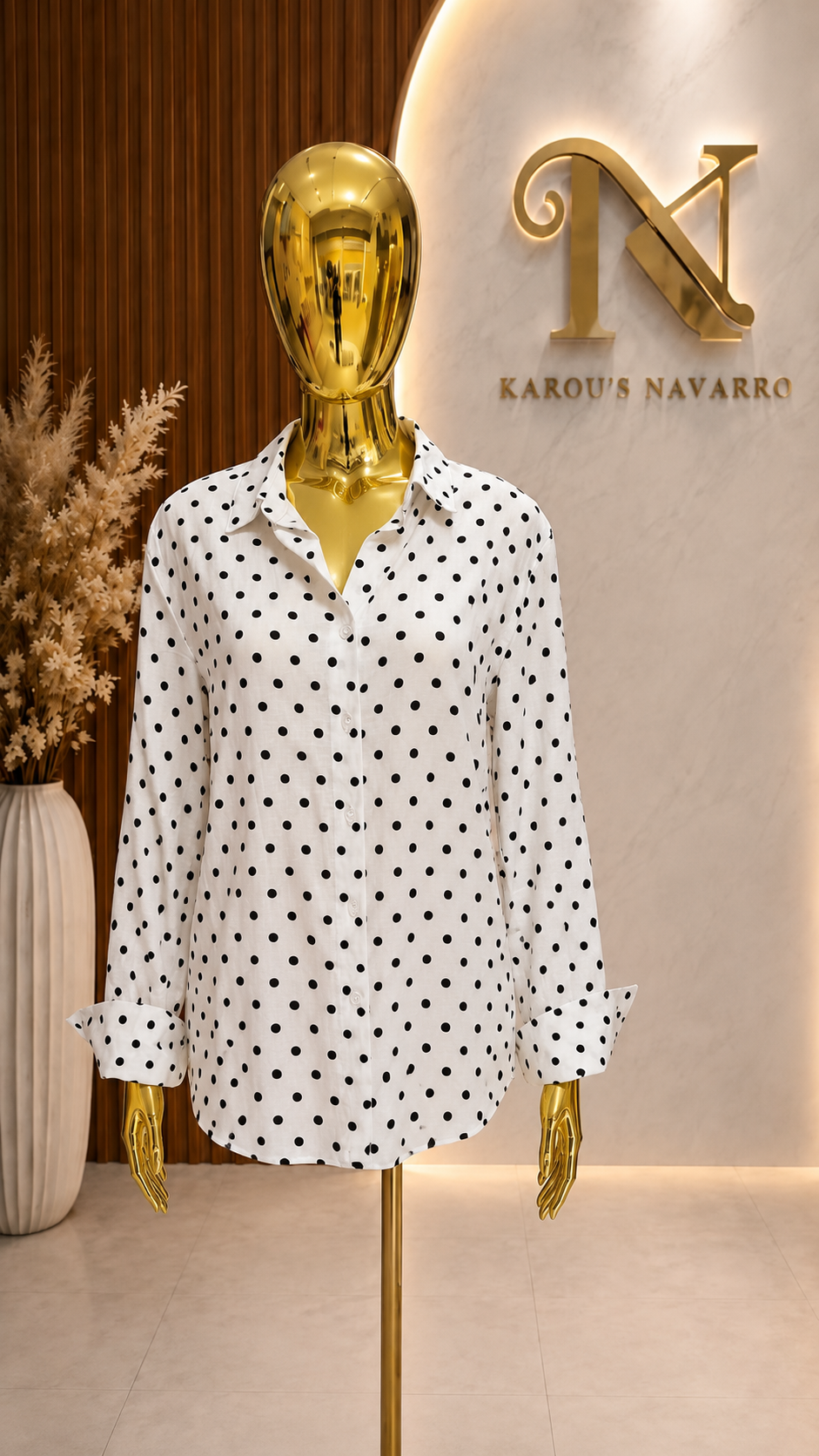 Camisa Soho Dots