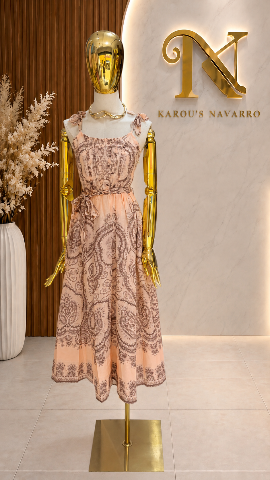 Vestido Paisley Elegance