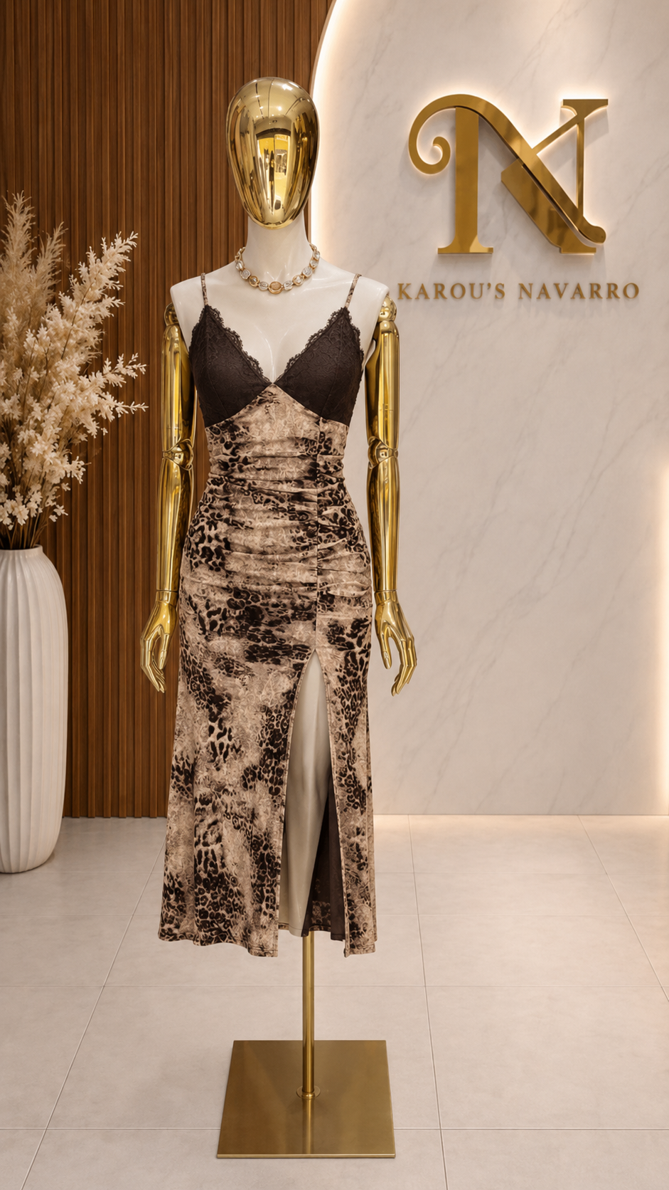 Vestido Animal Glow