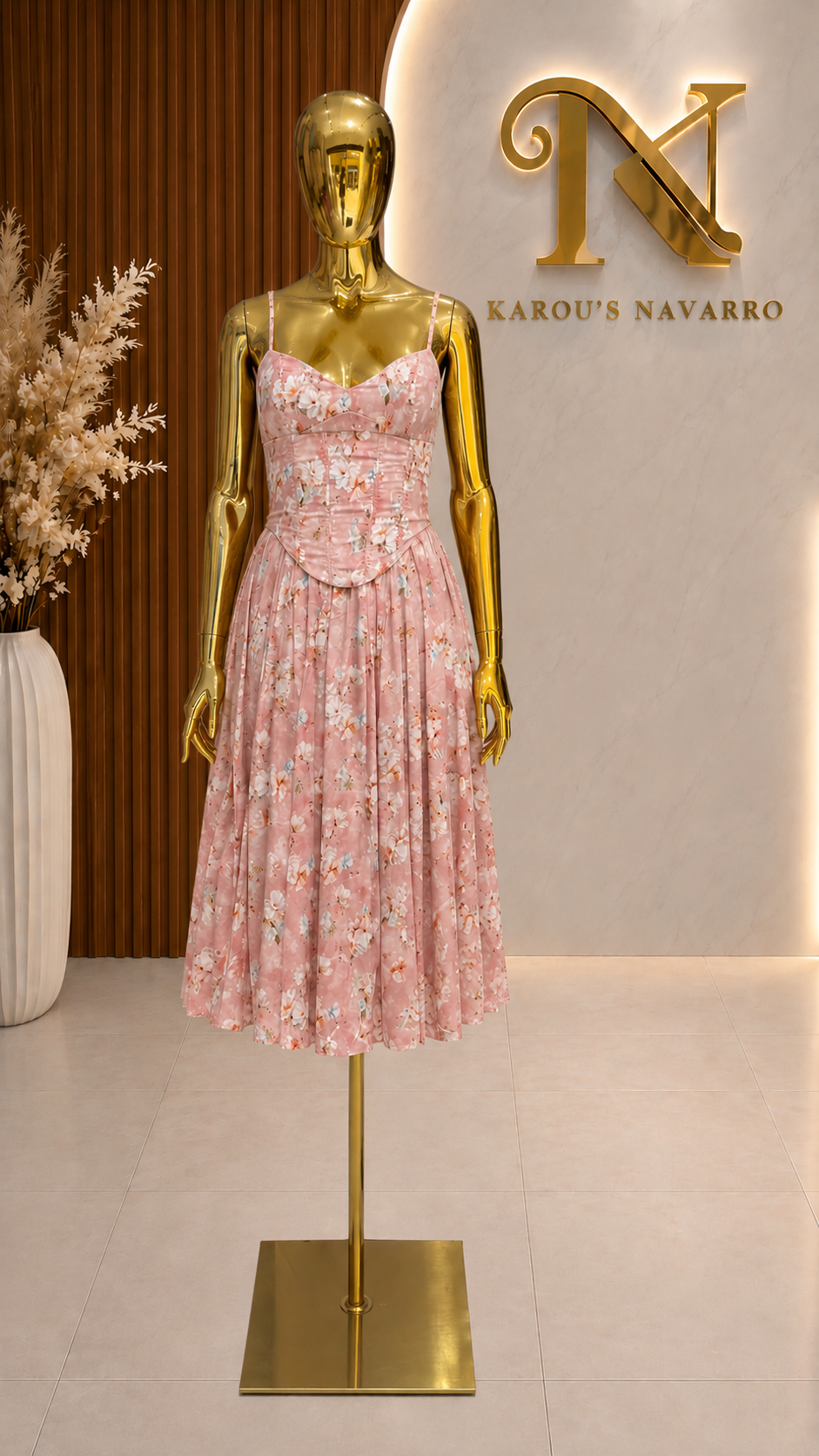 Vestido Blossom Rosa